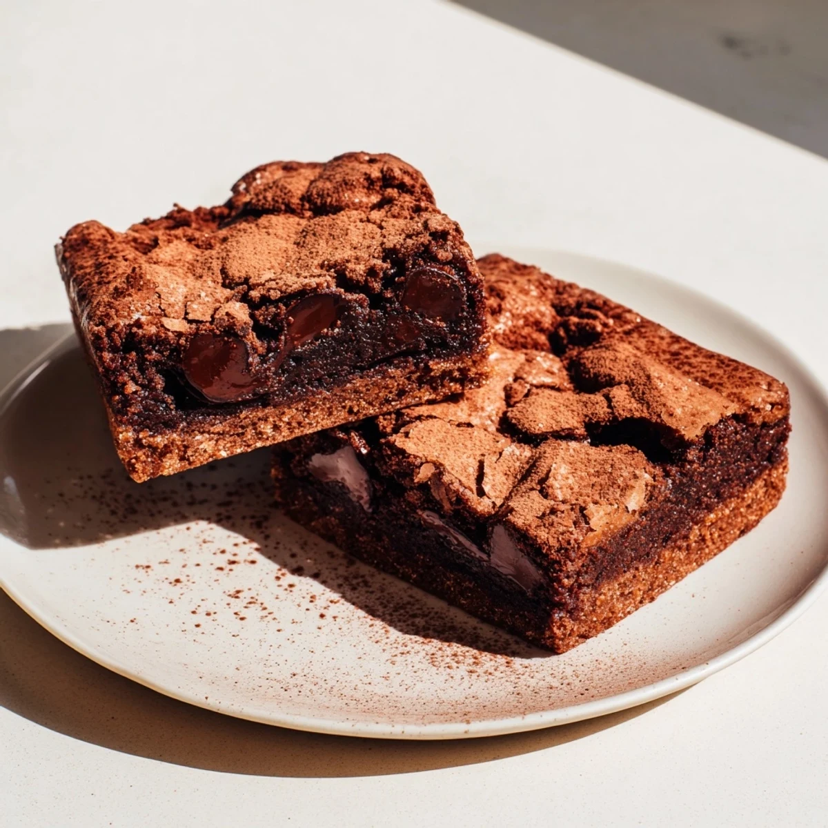 Imagine the rich, fudgy filling of a Decadent Dark Chocolate Brownie Tart alongside fresh berries.