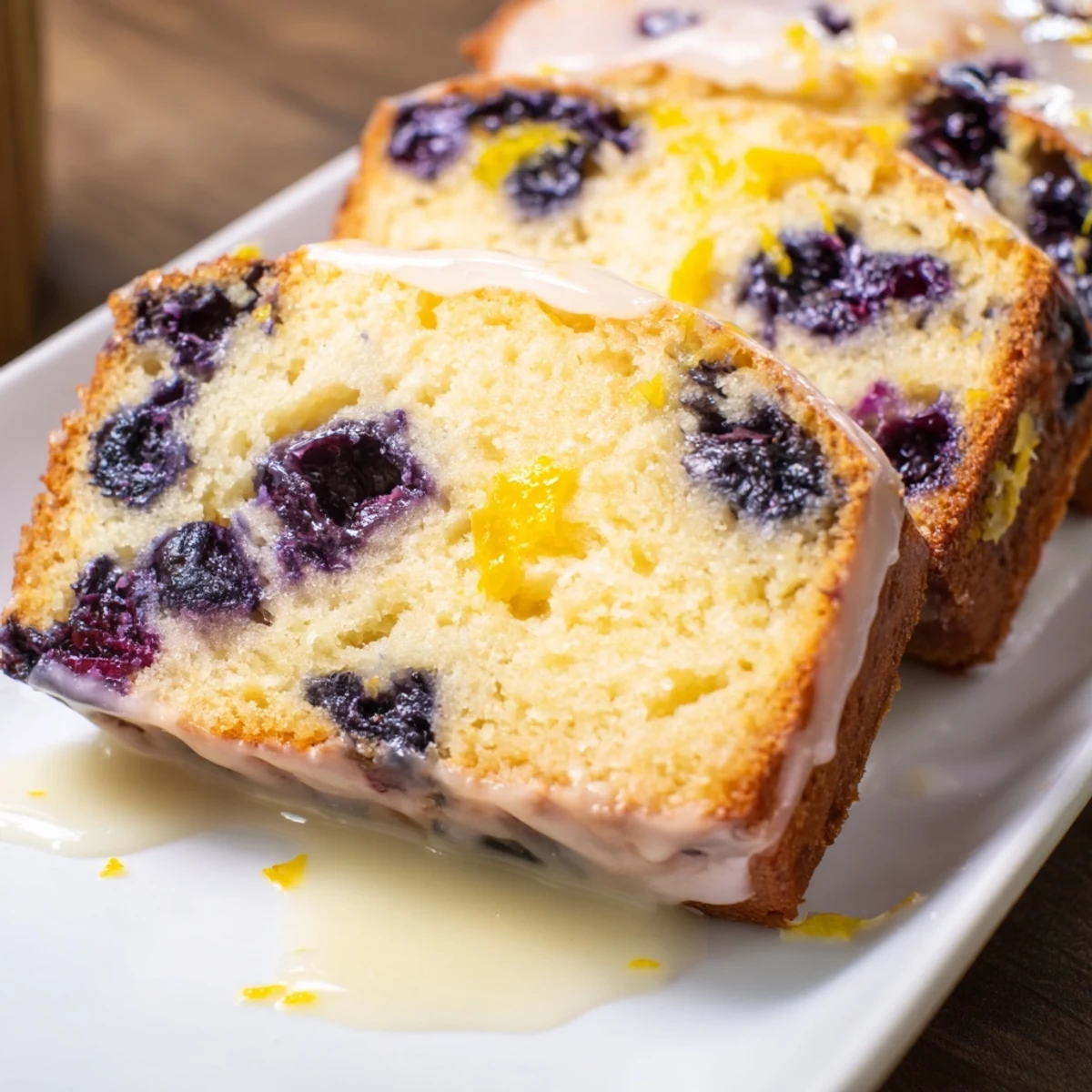 Lemon Blueberry Yogurt Loaf