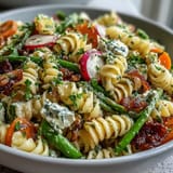 Spring Pasta Lemon Radish Salad