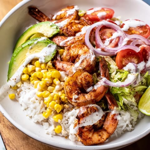 Cajun Shrimp Taco Bowls