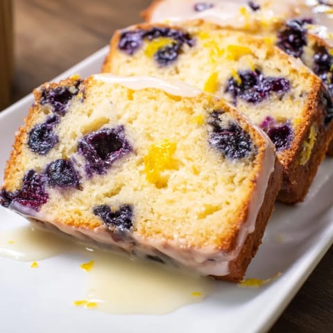 Lemon Blueberry Yogurt Loaf
