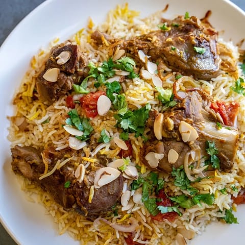Qatari Majboos Lamb Rice