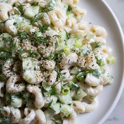 Cucumber Crunch Pasta Salad