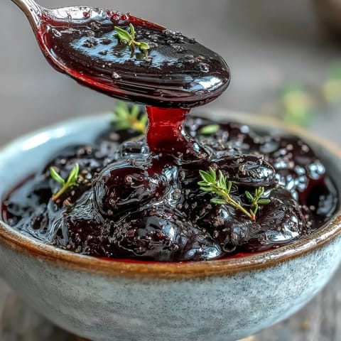 Black Currant Tangy Sweet Glaze