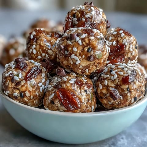Nut-free energy balls with oats and honey, chewy and wholesome, perfect for school-safe snacking on the go.