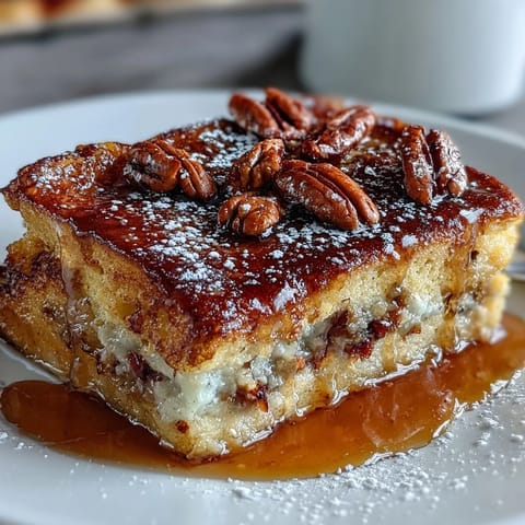 Fluffy Pancake Casserole Maple