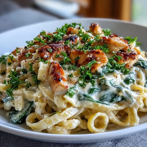 Lemon Orzo Chicken Spinach