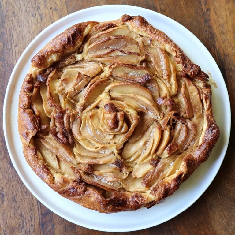 A rustic, free-form dessert: imagine the flaky crust of the pear and ginger galette, perfectly golden brown.