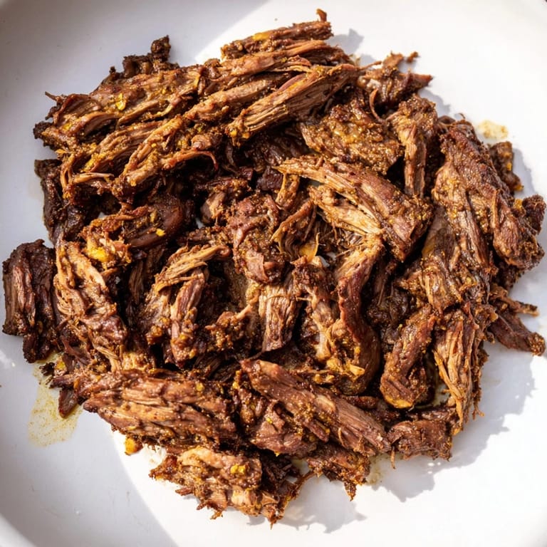 Mouthwatering image of slow-cooked Omani Shuwa: aromatic spices and meltingly soft meat.