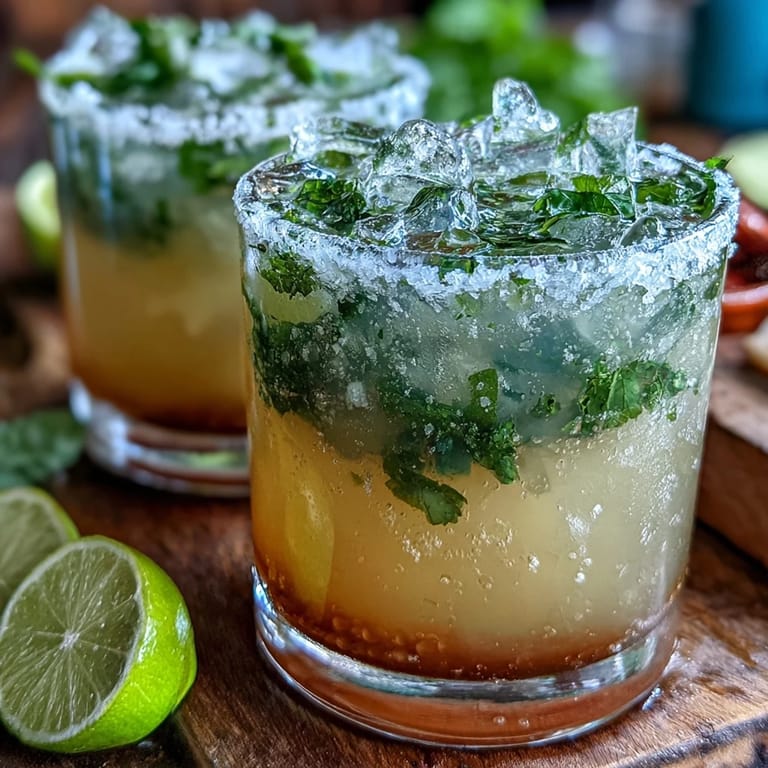 Zesty non-alcoholic margarita featuring a festive lime and salt rim, sparkling with fresh orange and lime juice, perfect for Cinco de Mayo celebrations.