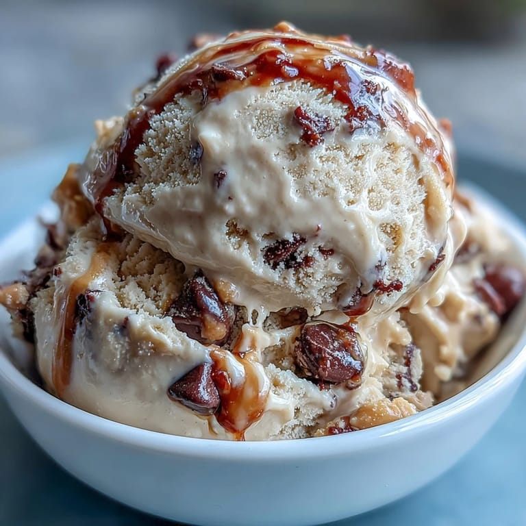 Four-ingredient peanut butter banana ice cream, a simple, delightful dairy-free dessert option.