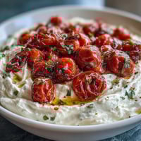 Whipped Feta Roasted Tomatoes